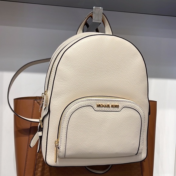 Michael Kors Jaycee Medium Logo Backpack
Light Cream - Picture 9 of 16